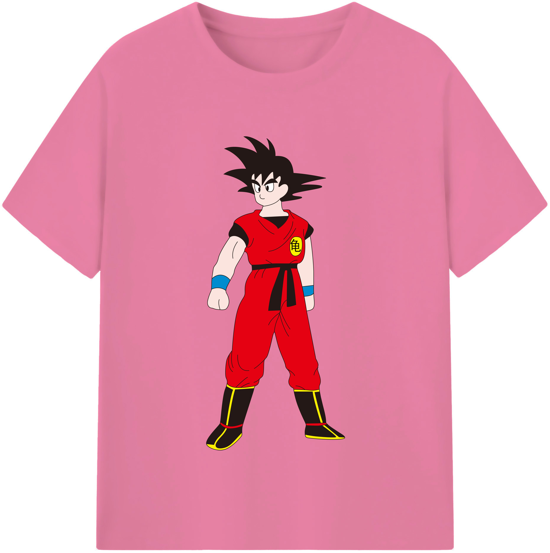（画像用） ドラゴンボール 孫悟空（そん ごくう）Son Goku カカロット DRAGON BALL Kakarotto 綿100％半袖Tシャツ（フロントプリント）